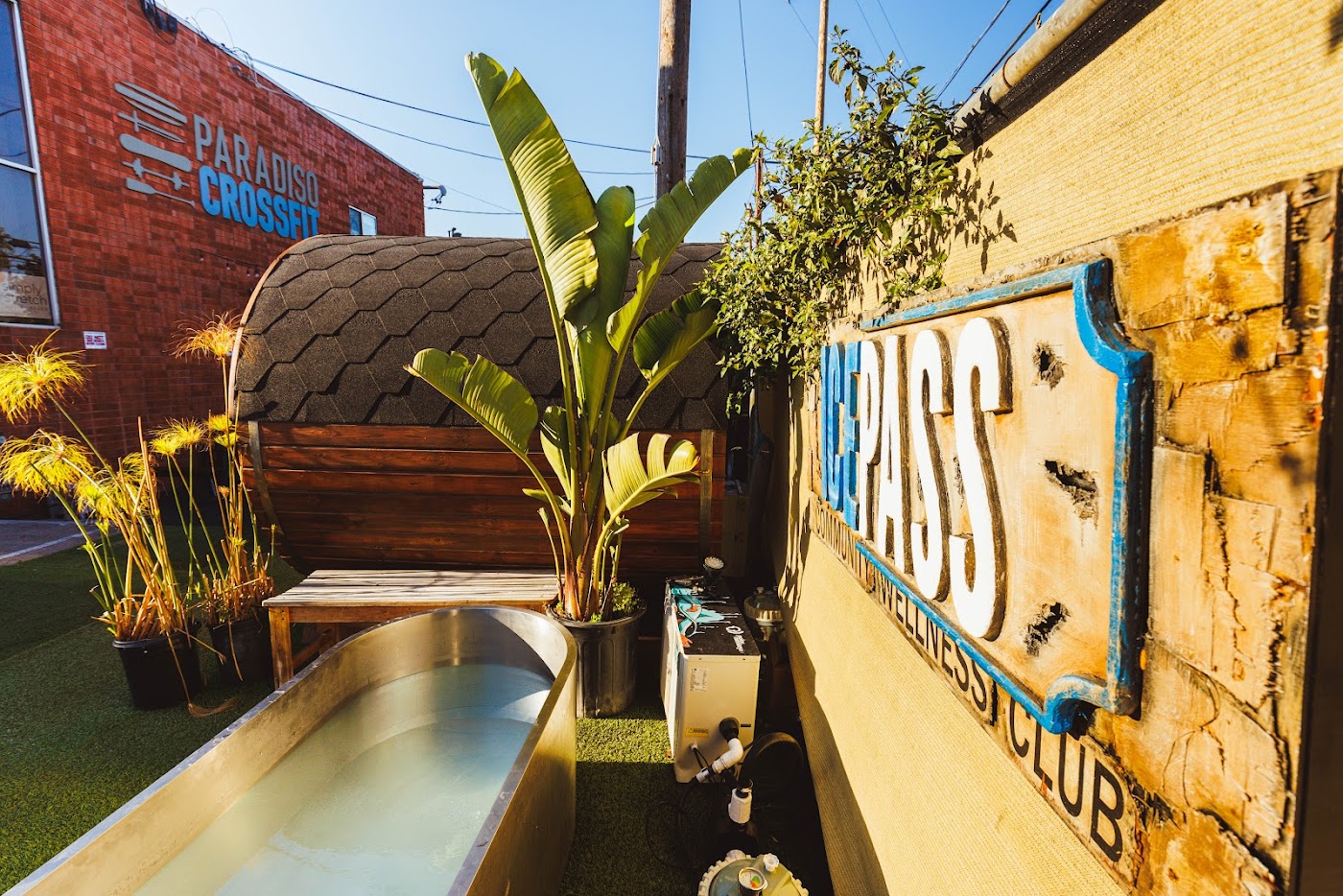 IcePass Cold Plunge & Sauna @ Blue Republic Crossfit