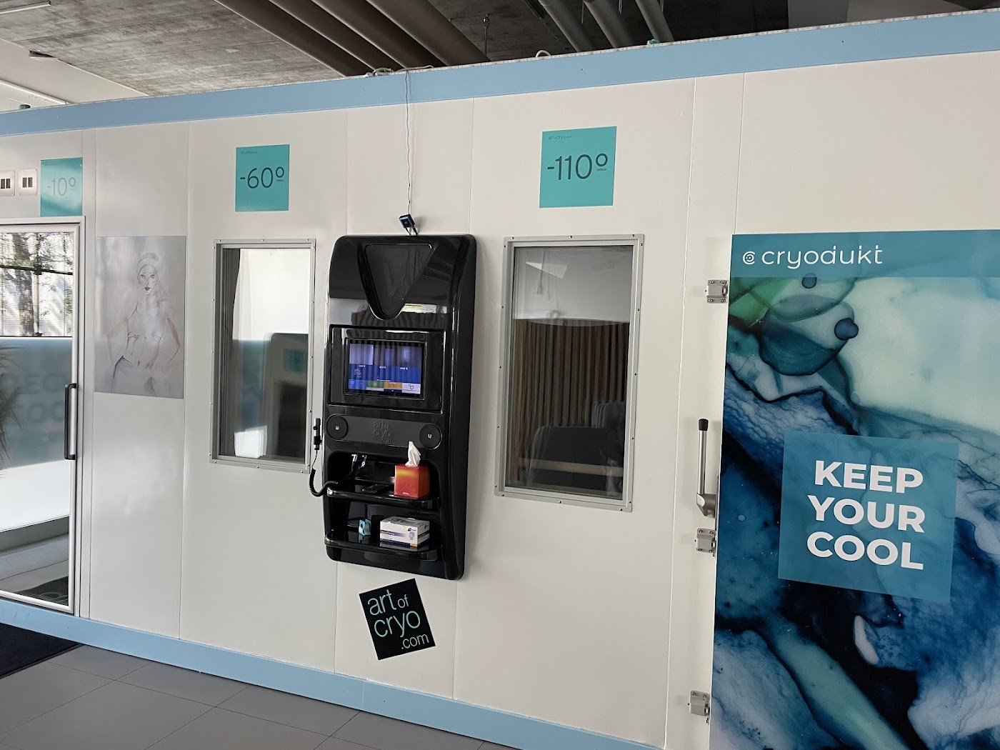 Coolzoone X Cryodukt Kältekammer Zürich