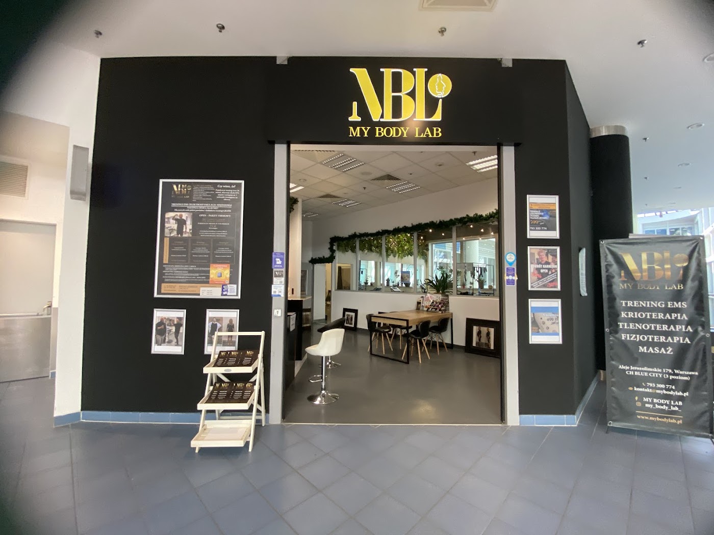 MY BODY LAB- studio treningu EMS, Krio i Tlenoterapia Warszawa