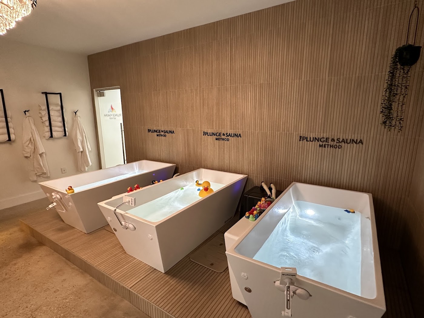 The Plunge and Sauna Method