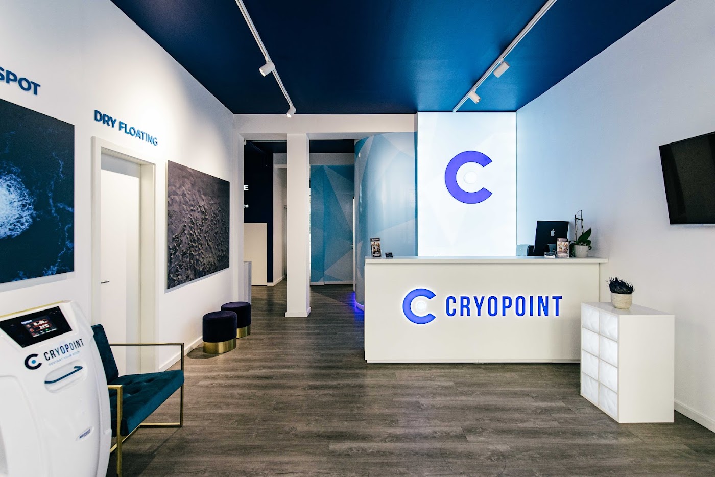 CRYOPOINT München City - Kältekammer / Kältesauna / Kryosauna / Eissauna / Cryo
